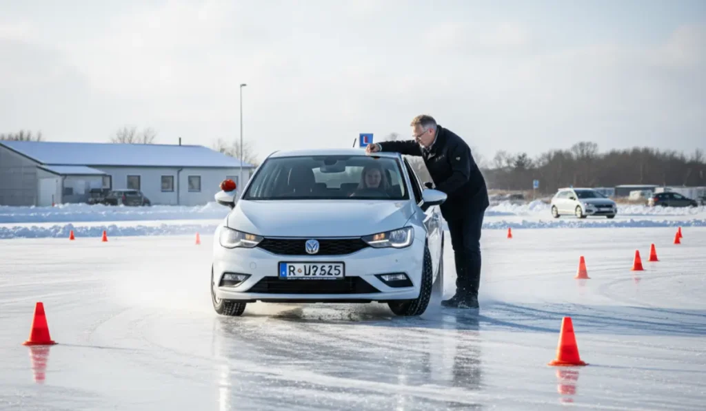 Teknikker til glatbanekørsel i Danmark
