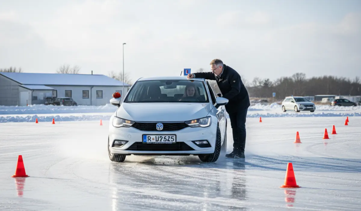 Teknikker til glatbanekørsel i Danmark