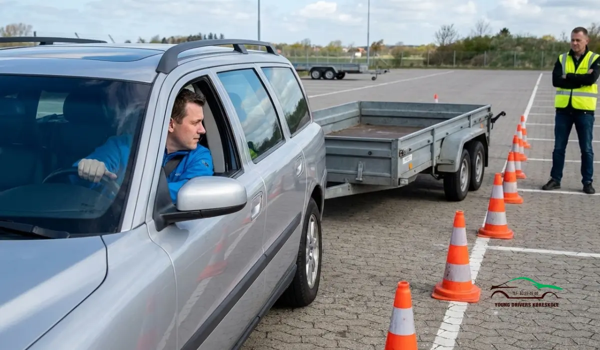 Trailerkørekort BE Baglæns parkering og teknik