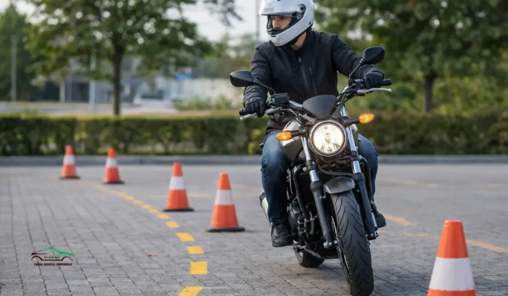 Motorcykelkørsel Balance og kontrol for begyndere